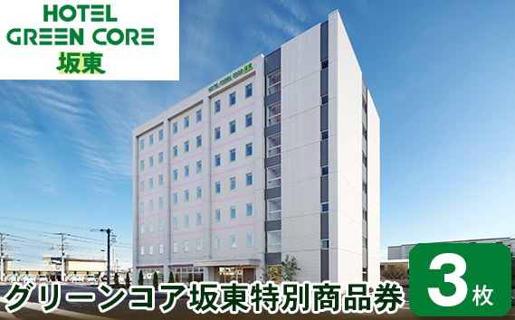 グリーンコア坂東特別商品券 / チケット 金券 ホテル 宿泊 茨城県