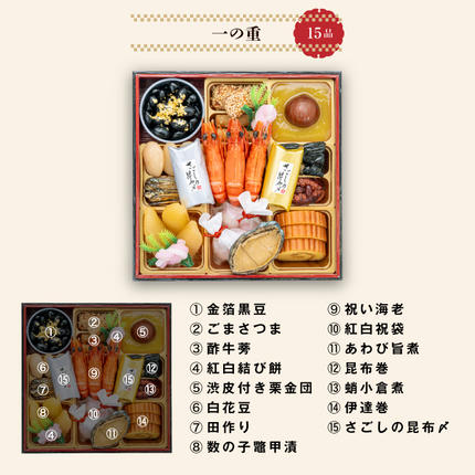 愛知県小牧市のふるさと納税 千賀屋謹製 2027年 迎春おせち料理「祝華千」和風三段重 3人前 冷蔵 おせち料理 年内配送 お節 冷蔵おせち 人気[035S03]　［料亭おせち 冷蔵おせち チルドおせち 年内配送おせち 三段重おせち 数量限定おせち 新春おせち 千賀屋謹製おせち おせち料理 高級おせち 老舗おせち］
