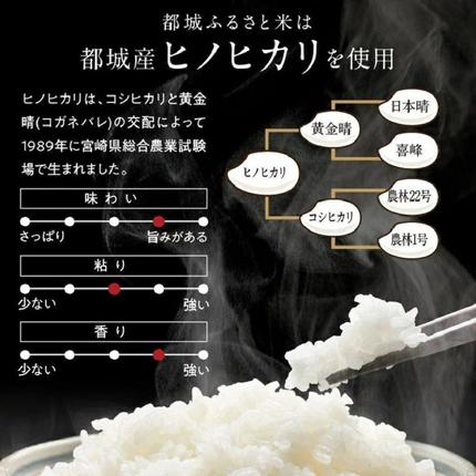宮崎県都城市のふるさと納税 都城ふるさと米(ひのひかり)無洗米10kg_27-9001