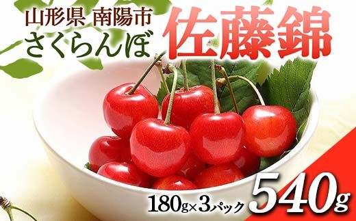 【令和8年産先行予約】 さくらんぼ 「佐藤