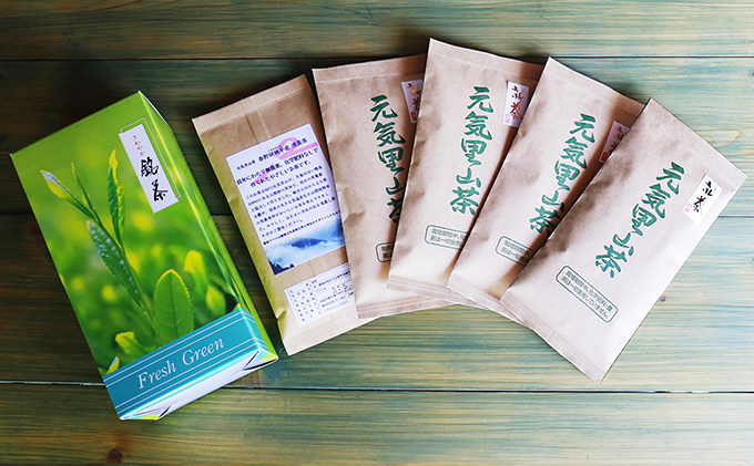 静岡県浜松市のふるさと納税 【2026年5月中旬より順次発送】元気里山茶（農薬・化学肥料不使用） 飲料 ドリンク 飲料類 お茶