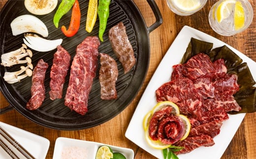 北海道紋別市のふるさと納税 61-4 紋別名物 流氷昆布締め牛肉食べ比べ定期便(3回)