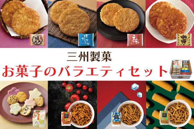 埼玉県春日部市のふるさと納税 BD002-1　三州製菓お菓子のバラエティセット