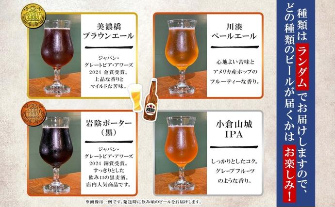 岐阜県美濃市のふるさと納税 クラフトビール アソート 330ml 瓶 × 6本 セット ビール ご当地クラフトビール 詰め合わせ 飲み比べ お酒 地ビール アルコール 家飲み 酒 無ろ過 非加熱 ギフト お取り寄せ リバーポートブリュワリー 送料無料 River Port Brewery 岐阜県 美濃市