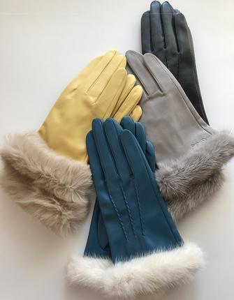 香川県東かがわ市のふるさと納税 手袋職人が作るあなただけのオーダー革手袋（ファー付き） ファッション小物 皮革 オーダーメイド 羊皮