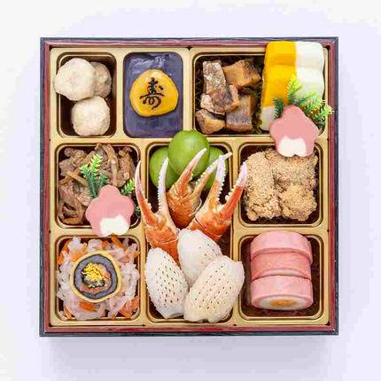 千賀屋謹製 2027年 迎春おせち料理「祝華千」和風三段重 3人前 全41品