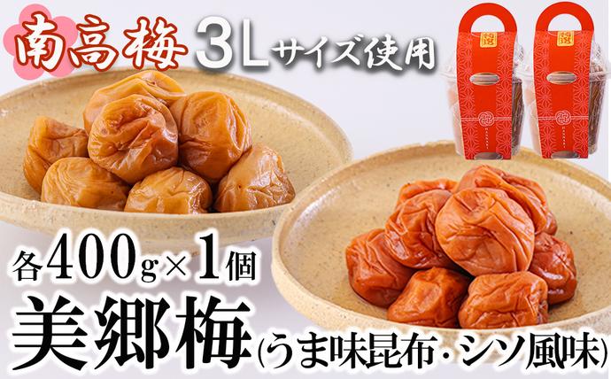 南高梅 梅干し 美郷梅 昆布 シソ風味 セ