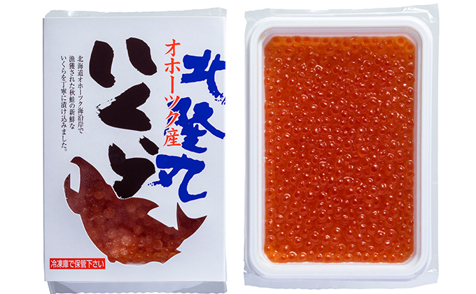北海道枝幸町のふるさと納税 北隆丸自慢のいくら醤油漬け400g オホーツク枝幸産【 いくら イクラ 鮭 鮭卵 魚卵 魚貝 魚介 加工食品 北海道 オホーツク 枝幸 】