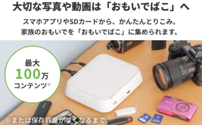 愛知県日進市のふるさと納税 BUFFALO おもいでばこ バックアップ セット 4TB 外付けHDD データ保存 家電