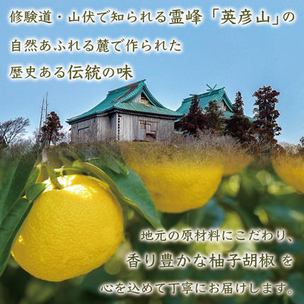 福岡県添田町のふるさと納税 元祖 ゆず ごしょう 柚子胡椒 満喫セット [a8015] 柚乃香本舗 【返礼品】添田町 ふるさと納税