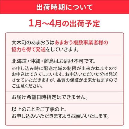 福岡県大木町のふるさと納税 【アフター保証】いちご あまおう 大木町 約270g×4パック 合計1080g 【2026年1月～4月に順次出荷予定】 CB223