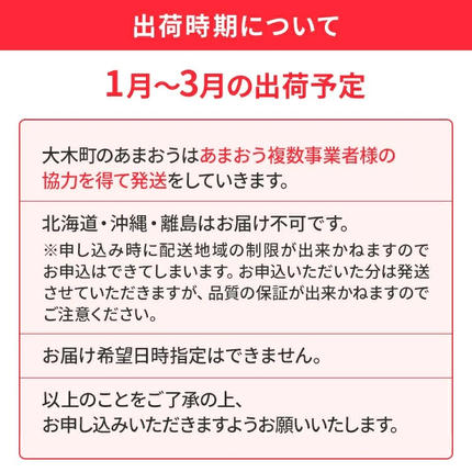 福岡県大木町のふるさと納税 《先行予約》【アフター保証】いちご あまおう 大木町 約270g×4パック 合計1080g 【2027年1月～3月に順次出荷予定】 CB223