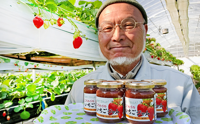 いちご農家直送!】こだわりのいちごジャム(約140g×5) 加工品 イチゴ いちご農家直送!】こだわりのいちごジャム(約140g×5) 加工品 イチゴ