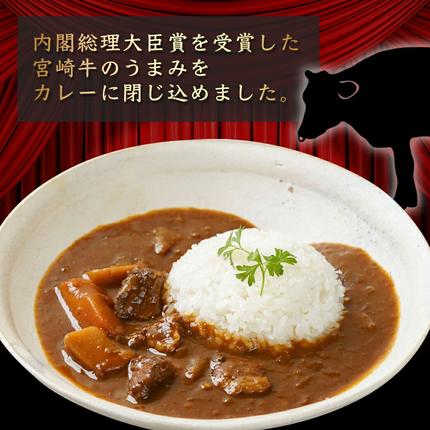 宮崎県都城市のふるさと納税 【お試し♪】トプカ☆宮崎牛カレー2食セット※ポスト投函_LA-J902-PF