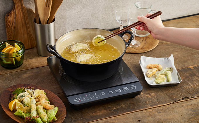 IHクッキングヒーター IHK-T391-B ブラック 卓上 コンロ IHコンロ ih