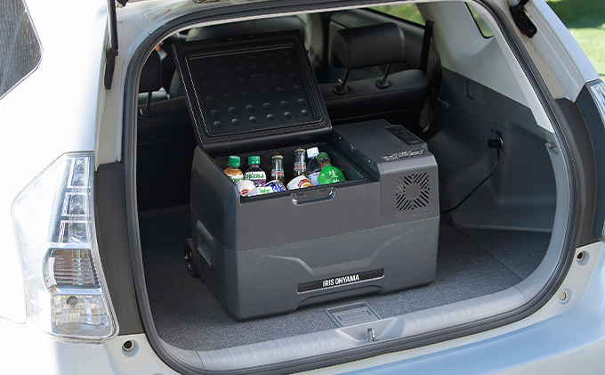 宮城県大河原町のふるさと納税 ポータブル冷蔵冷凍庫 30L ポータブル冷蔵庫 IPD-3A-B2 アイリスオーヤマ 家電 日本製 ポータブル 冷蔵庫 冷凍庫 小型冷蔵庫 小型冷凍庫 サブ冷蔵庫 サブ冷凍庫 サブ 車載冷蔵庫 キャンプ アウトドア BBQ フリーザー 宮城 宮城県 大河原町