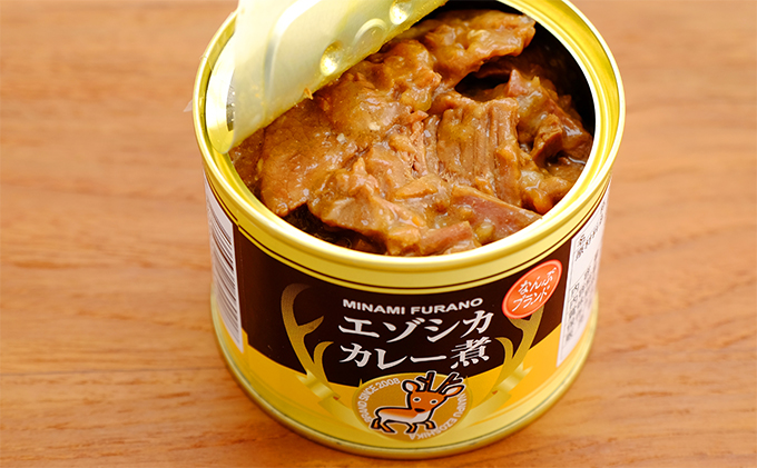 エゾシカ肉の缶詰3種セット(各1缶) 北海道 南富良野町 エゾシカ 鹿 鹿
