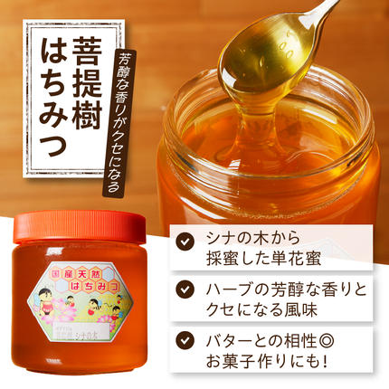 高見養蜂場 の 天然はちみつ (菩提樹、シナの木600g×2本)｜北海道 滝川