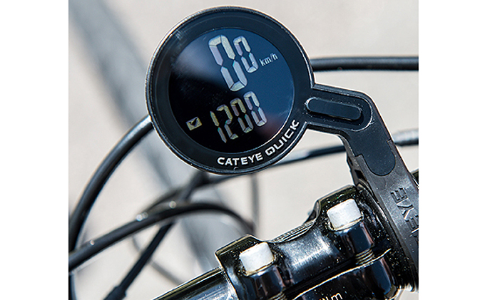 岡山県赤磐市のふるさと納税 自転車用 ワイヤレス サイクロ コンピュータ ［ QUICK ］ キャットアイ 自転車 日用品 サイクルコンピューター 速度 走行距離 ロードバイク サイコン 薄型 オートスタート