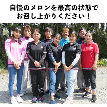 鹿児島県志布志市のふるさと納税 【春限定・数量限定】牧さんの訳ありメロン 赤玉(赤肉)1玉 a1-057-s