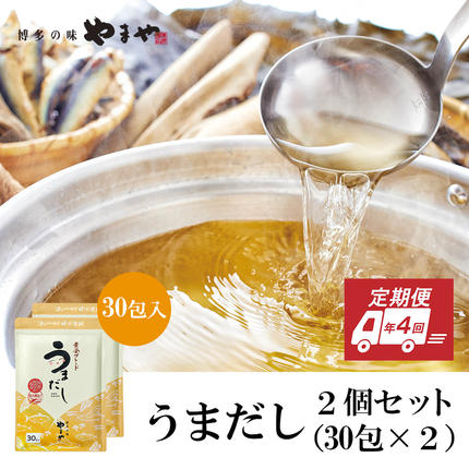 【定期便】年4回 やまやの万能だしパック　