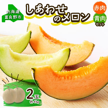 ＜2026年発送＞ふらの産 しあわせのメロ