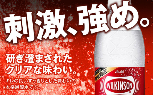 茨城県守谷市のふるさと納税 アサヒ 本格炭酸水 ウィルキンソンタンサン 500mlペット×24本(1ケース)◇