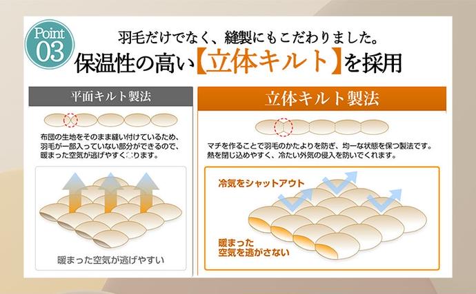 奈良県王寺町のふるさと納税 【５色展開】洗える羽毛合い掛け布団シングルダウン90％350dp北欧デザイン羽毛1.2kg洗濯可羽毛布団 寝具