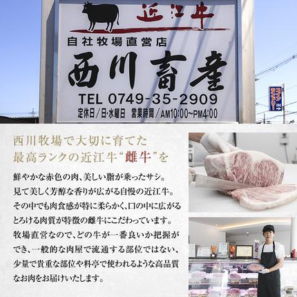 滋賀県豊郷町のふるさと納税 近江牛 焼肉 約600g A5 雌牛 モモ・カタ・ウデ・バラ系等 西川畜産 牛肉 黒毛和牛 焼き肉 焼肉用 肉 お肉 牛 和牛 ブランド牛