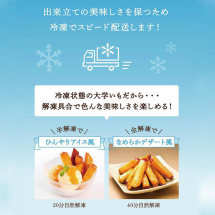 茨城県行方市のふるさと納税 【2025年12月中旬より順次発送】らぽっぽファーム【工場直送】美腸大学いも 2kg｜さつまいも 大学芋 芋 サツマイモ だいがくいも スイーツ お菓子 冷凍 美腸大学芋 人気 送料無料 茨城県 行方市 らぽっぽファーム(CQ-25-1)