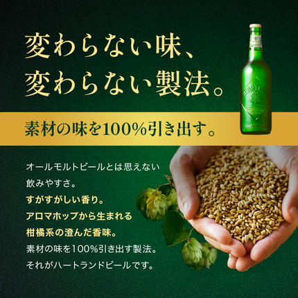 定期便 6ヶ月 キリン ビール ハートランドビール 500ml 中瓶 12本 箱入