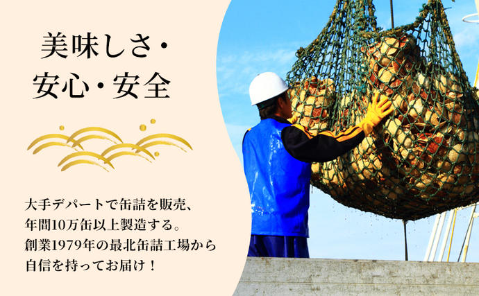 北海道枝幸町のふるさと納税 北海道オホーツク産 ホタテほぐしみ水煮 缶詰105g×6缶［海洋食品］【 ホタテ 帆立 ほたて ほたて缶 帆立缶 缶詰 惣菜 加工食品 魚貝類 北海道 オホーツク 枝幸】