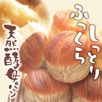 ⑩ 天然酵母パン(メロン・北海道クリーム)・低糖質クロワッサン 北海道
