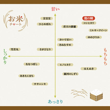岐阜県池田町のふるさと納税 米 3kg 龍の瞳 池田町産 日本人が最も好む希少米 大粒 栄養価の高い 8分づき 分つき精米 お米 おこめ こめ コメ ごはん ご飯 低農薬栽培 岐阜県