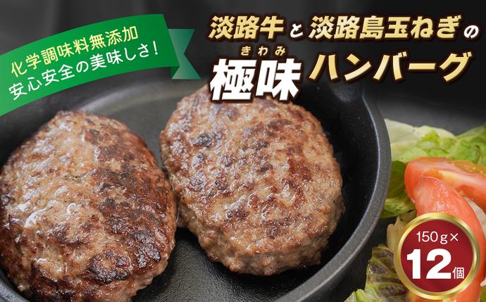 淡路島 極味ハンバーグ 150g×12個　