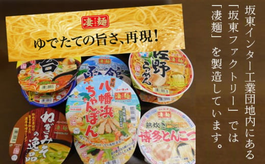 茨城県坂東市のふるさと納税 No.499 ヤマダイ凄麺（ノンフライ麺）オリジナルアソートセット ／ すごめん スゴメン らーめん ラーメン 拉麺 即席麺 カップラーメン カップ麺 インスタント 手軽 簡単 ゆでたての旨さ 詰合せ セット 昼食 夕食 夜食 昼ごはん 夜ごはん 晩ごはん 非常食 備蓄 保存 茨城県