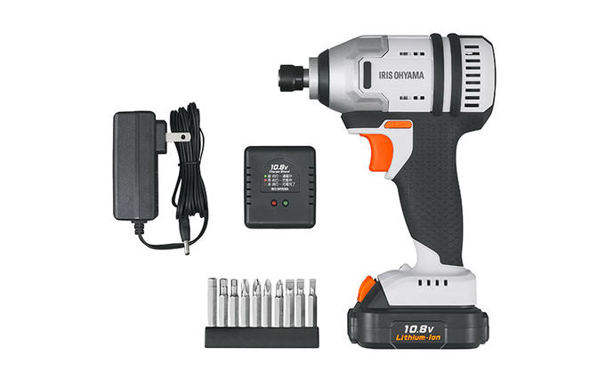 インパクトドライバー 充電式 アイリスオーヤマ DIY 工具 電動工具