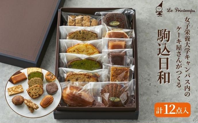 東京都豊島区のふるさと納税 焼き菓子セット 駒込日和 12個入 香川調理製菓専門学校の製菓のプロがプロデュース 洋菓子 セット 詰め合わせ お菓子 おやつ スイーツ 菓子工房 プランタン パウンドケーキ ガトーショコラ フィナンシェ フロランタン マドレーヌ 東京都 豊島区