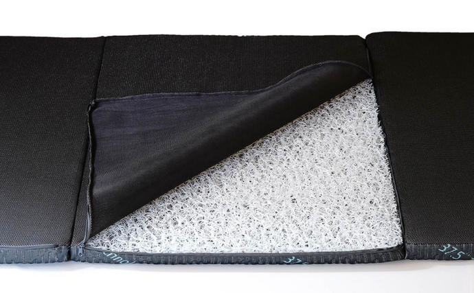 滋賀県米原市のふるさと納税 マットレス 37.5Technology 調湿 三つ折りマットレス 4cm シングル 東洋紡 ブレスエアー(R) 布団 寝具