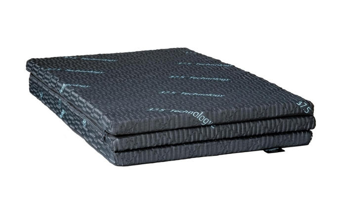 滋賀県米原市のふるさと納税 マットレス 37.5Technology 調湿 三つ折りマットレス 4cm シングル 東洋紡 ブレスエアー(R) 布団 寝具