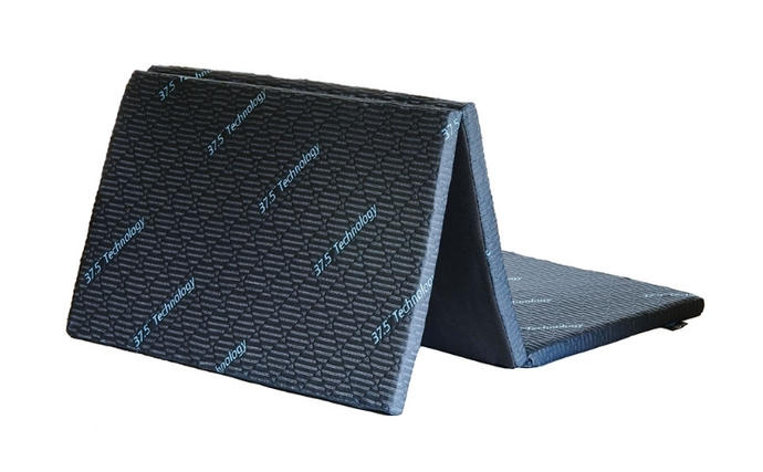 滋賀県米原市のふるさと納税 マットレス 37.5Technology 調湿 三つ折りマットレス 4cm シングル 東洋紡 ブレスエアー(R) 布団 寝具