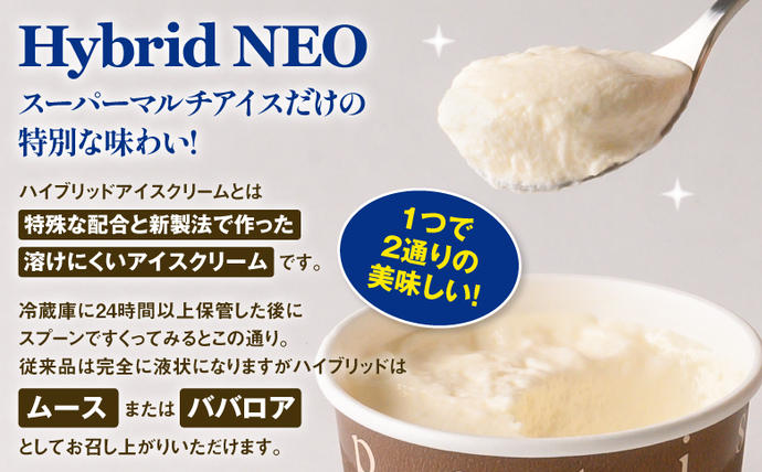 宮城県白石市のふるさと納税 フロム蔵王　Hybrid　NEO　スーパーマルチアイスBOX24（6種×4個）【0114802】