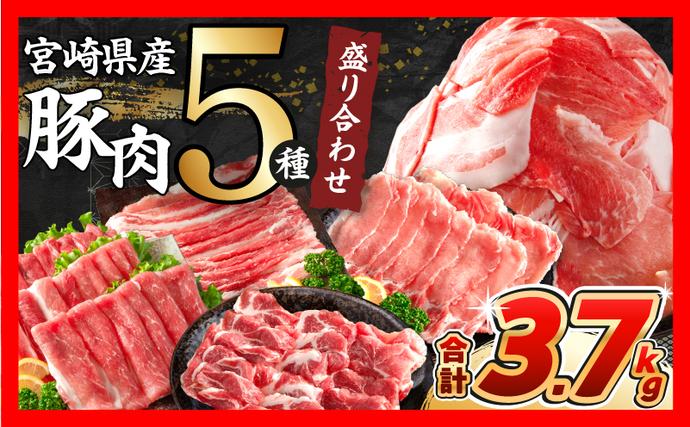 【令和8年10月配送】豚肉 5種 盛り合わ
