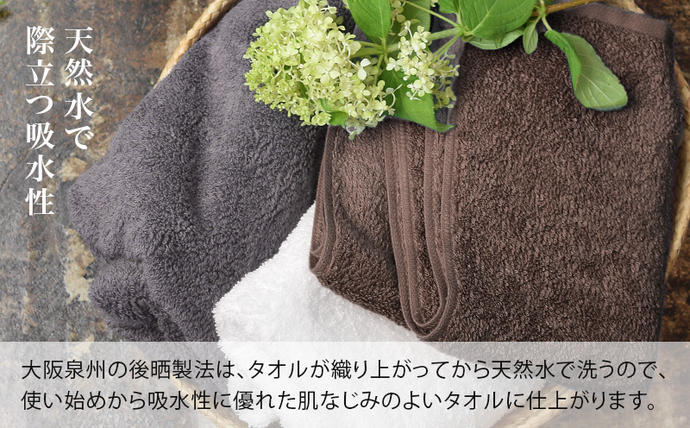 大阪府泉佐野市のふるさと納税 【スピード発送】ヒオリエ 上質ホテルタオル バスタオル 2枚 チャコールグレー【タオル 泉州タオル 吸水 普段使い 無地 シンプル 日用品 ふわふわ ふかふか 家族 泉州タオル 一人暮らし】 099H1896