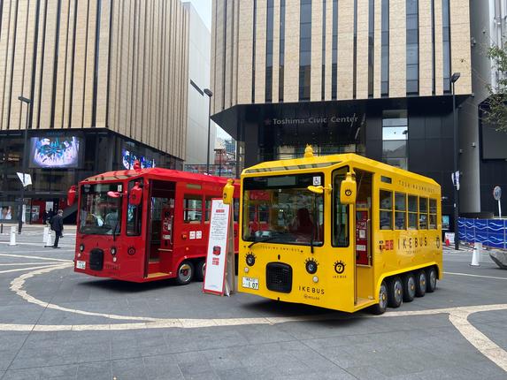 IKEBUS セット 池袋 1日乗車券 大人 4枚 シールセット 詰め合わせ バス