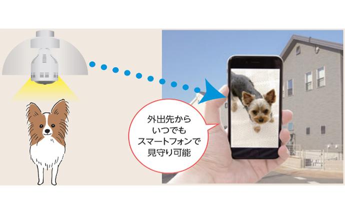 電球型ネットワークカメラ 『テラスアイ』 / 愛知県日進市 | セゾンの