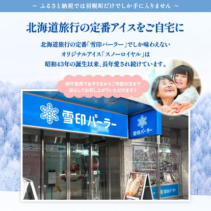 北海道羽幌町のふるさと納税 雪印パーラー スノーロイヤル 12個セット | スノーロイヤル アイス 12個 セット 雪印パーラー 雪印 高級 リッチ 大人のアイス バニラ 牛乳 濃厚 カップ ギフト 昭和天皇 皇后両陛下 人気 おすすめ 贈り物 高評価 献上品 ふるさと納税 北海道 羽幌町【2310103】