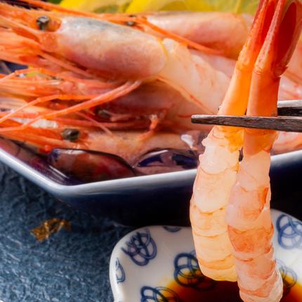 北海道羽幌町のふるさと納税 超速リキッド凍結でドリップゼロ！北海道羽幌産甘えび・ぼたんえびセット計1kg【0311701】