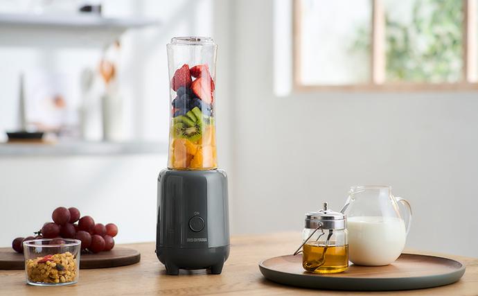 ボトルブレンダー IBB-601-H ダークグレー アイリスオーヤマ 電動