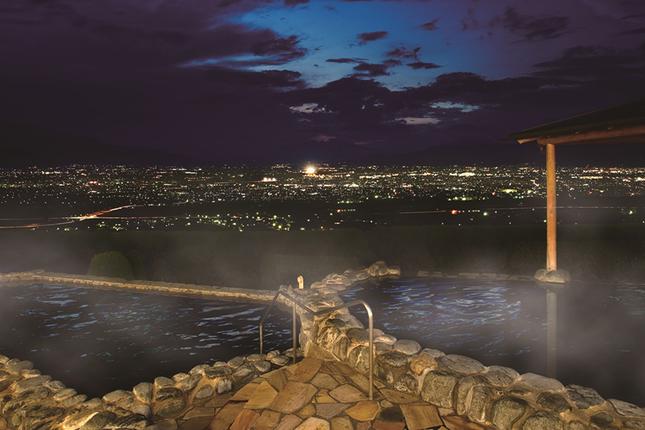 山梨県市川三郷町のふるさと納税 【夜景100選・温泉総選挙　 絶景部門４年連続１位】みたまの湯入浴ペアセット [5839-1197]
